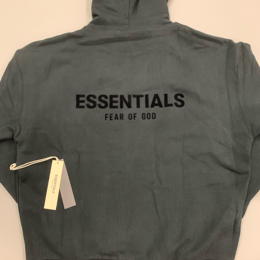 Essentials ss22 Stretch Limo Sweatshirt Hoodie Casual Pullover - Picture 5 of 5
